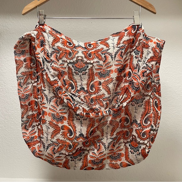 🆕 Free People lightweight muslin, market day, reusable shopping tote - Large - Picture 4 of 5